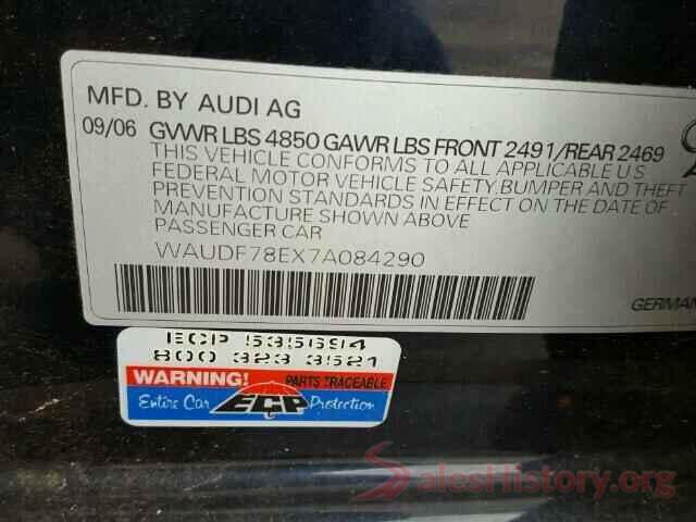 1C4RJECG7JC380366 2007 AUDI A4