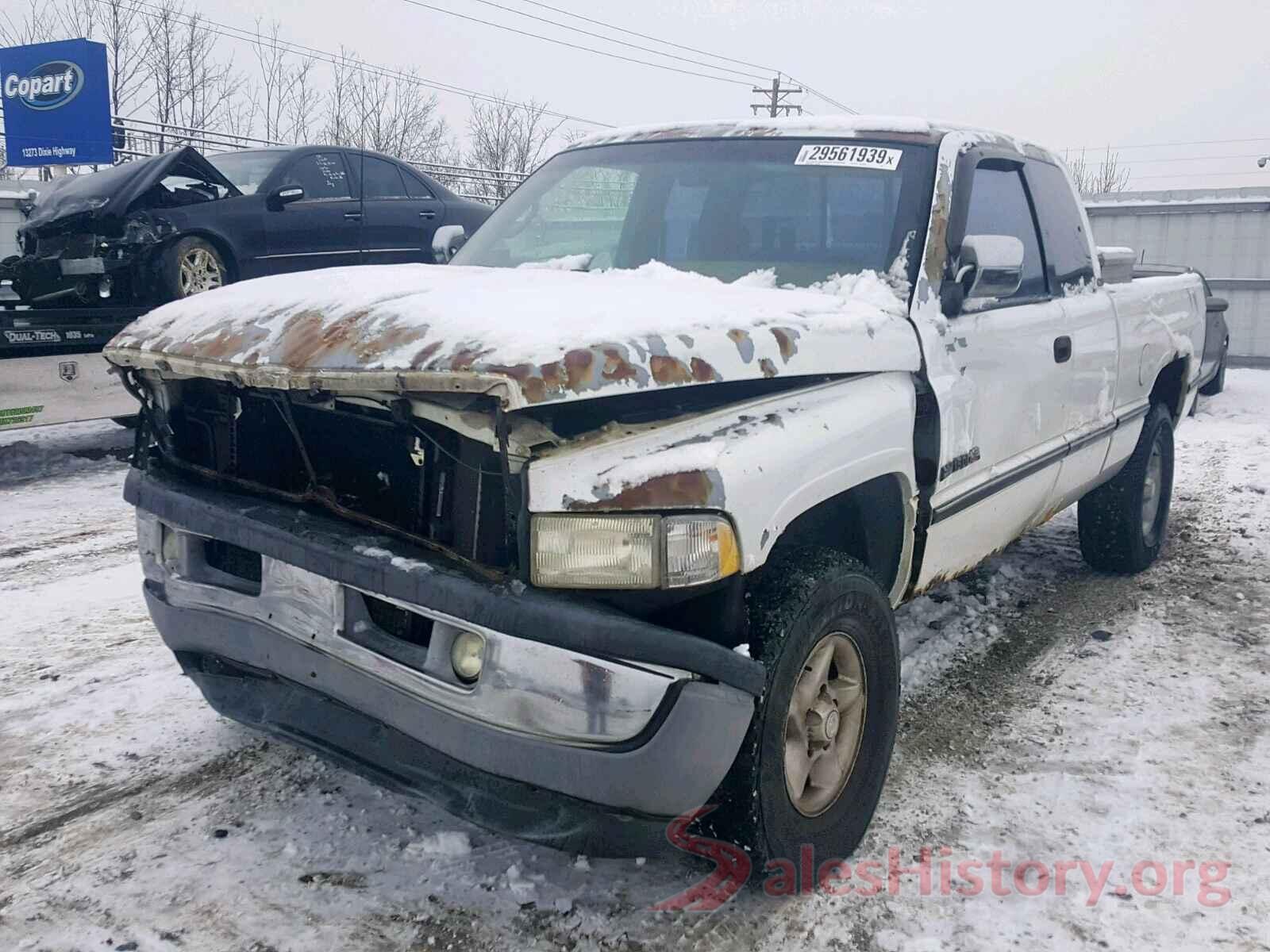 5TDKZRFH2KS567357 1996 DODGE RAM 1500