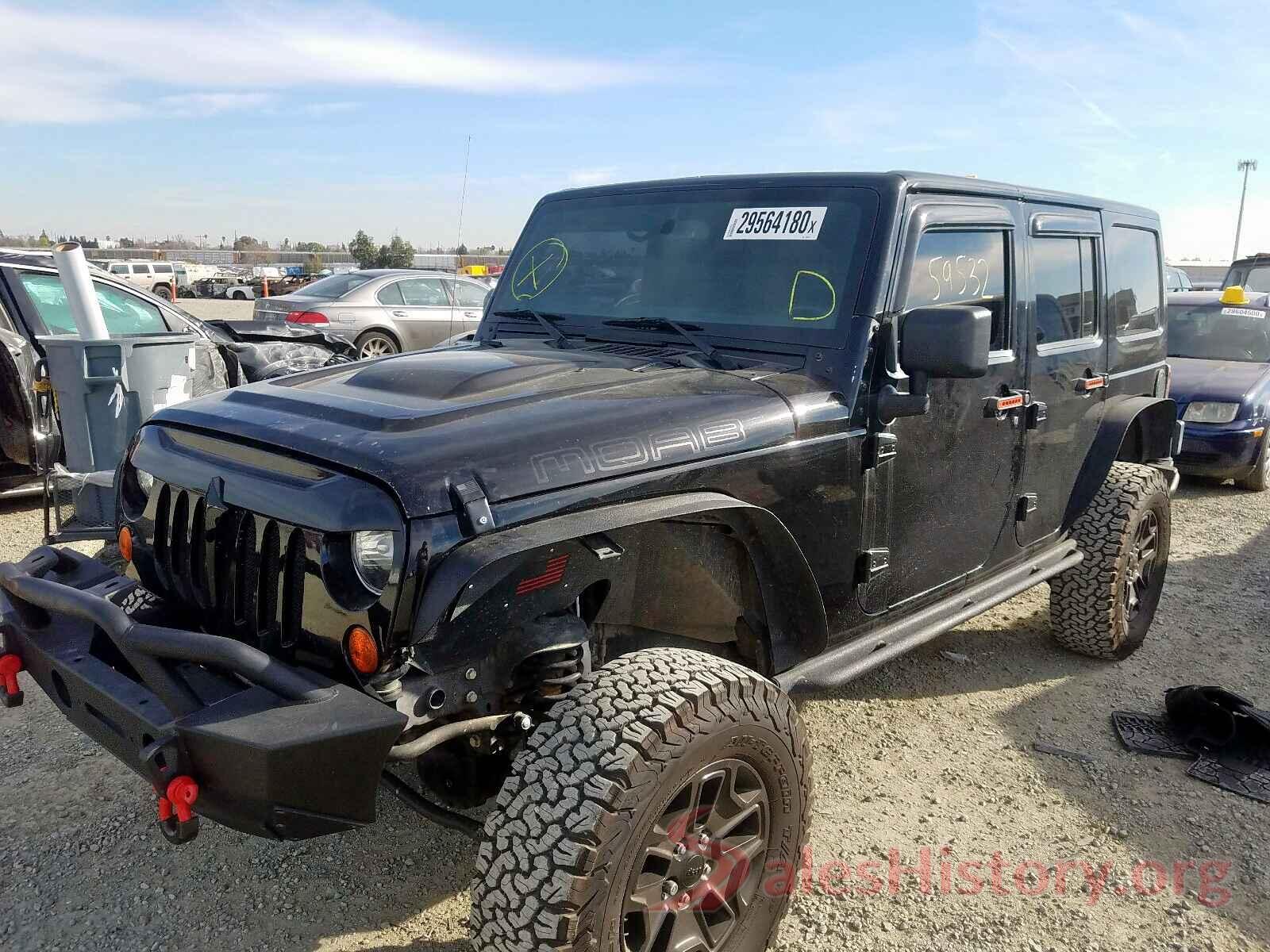 JN8AF5MR7GT600214 2013 JEEP WRANGLER