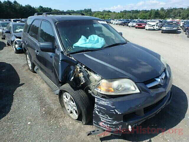 WDDWF4JBXJR420867 2005 ACURA MDX