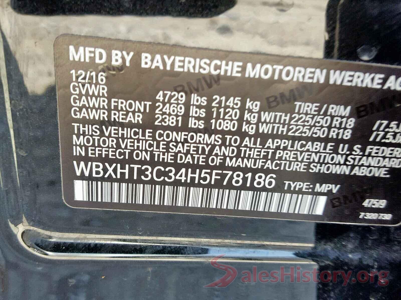 1G1RC6S56HU110865 2017 BMW X1 XDRIVE2