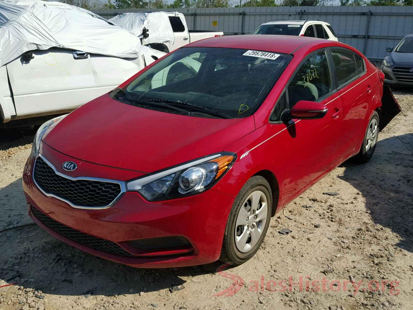 3VWCB7BU8LM007762 2016 KIA FORTE