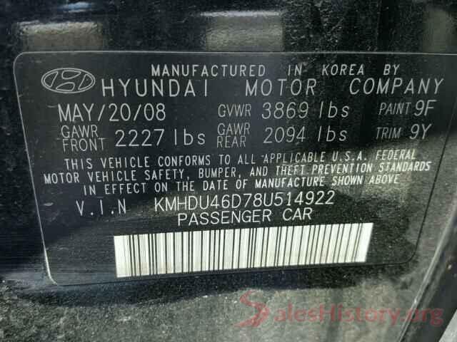 2T3ZFREV2HW355368 2008 HYUNDAI ELANTRA