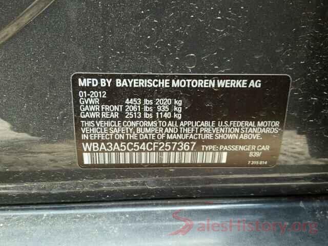 2C3CDXBG8LH104616 2012 BMW 3 SERIES