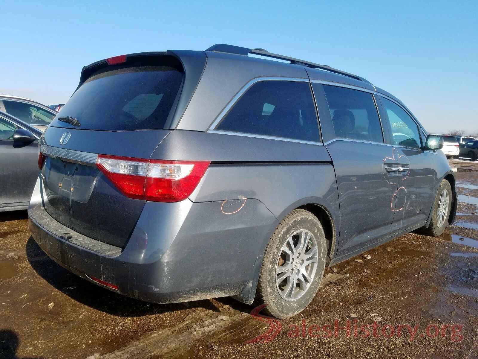 1N6AD0EVXGN738265 2011 HONDA ODYSSEY