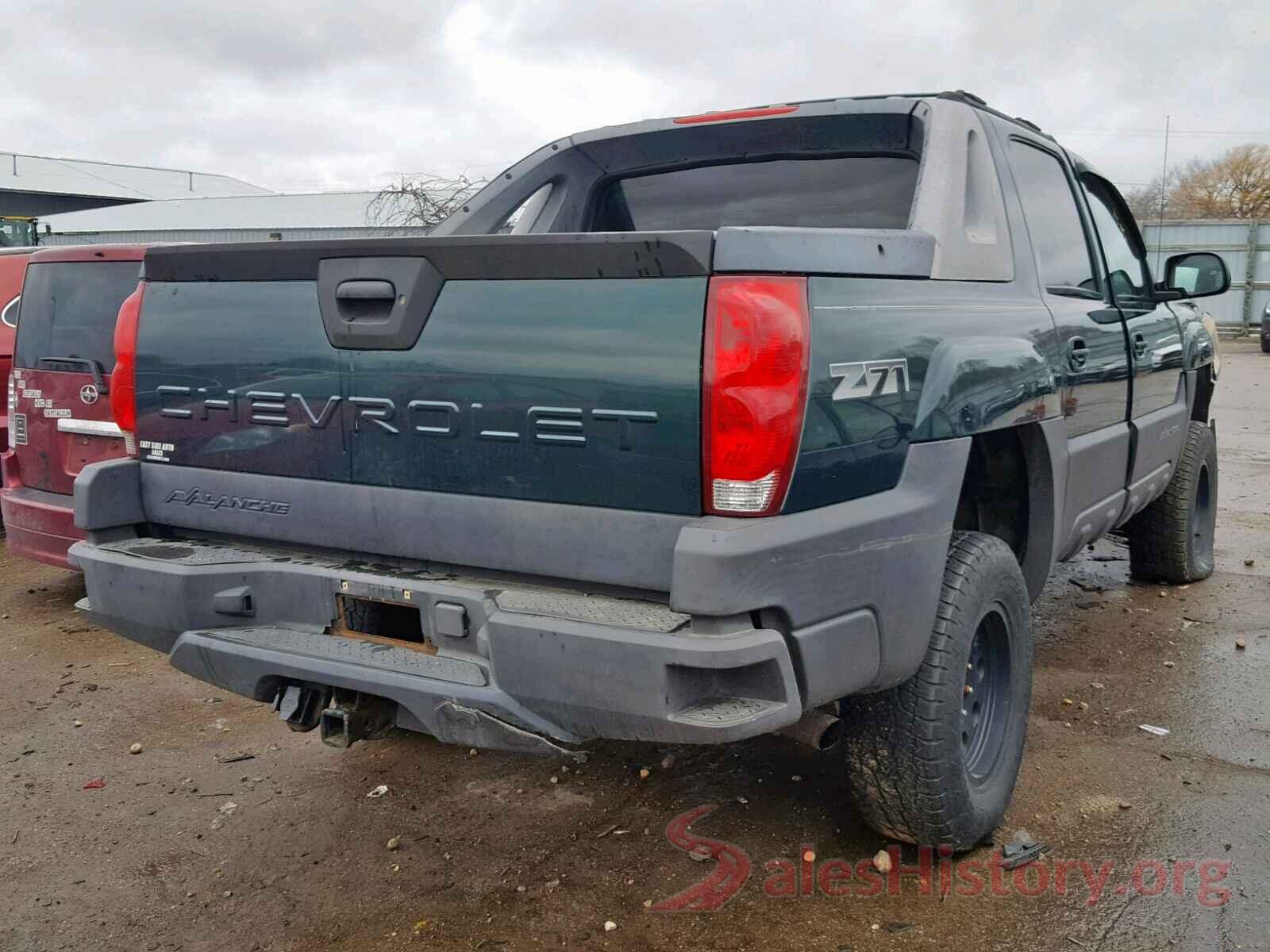 2T3W1RFV8KC004182 2003 CHEVROLET AVALANCHE