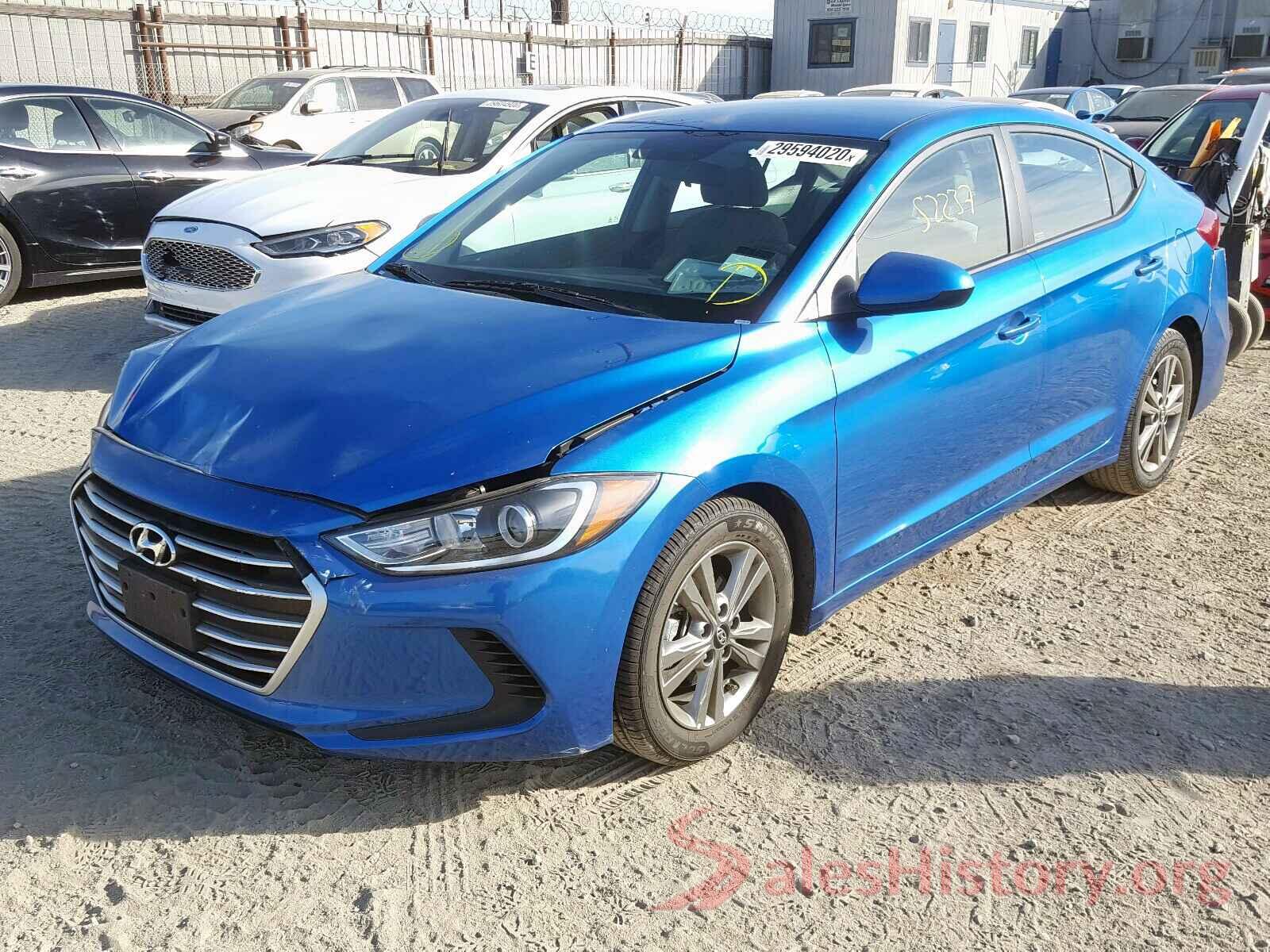 5XYPKDA54GG071555 2018 HYUNDAI ELANTRA