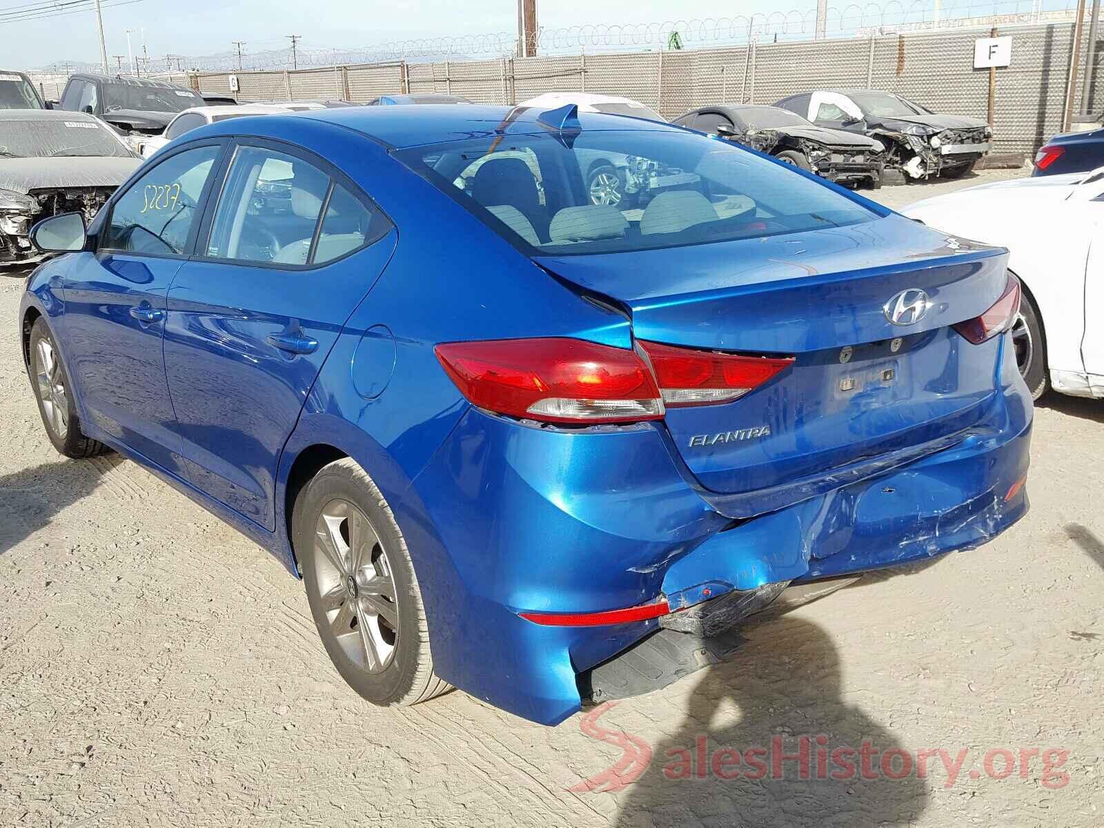 5XYPKDA54GG071555 2018 HYUNDAI ELANTRA