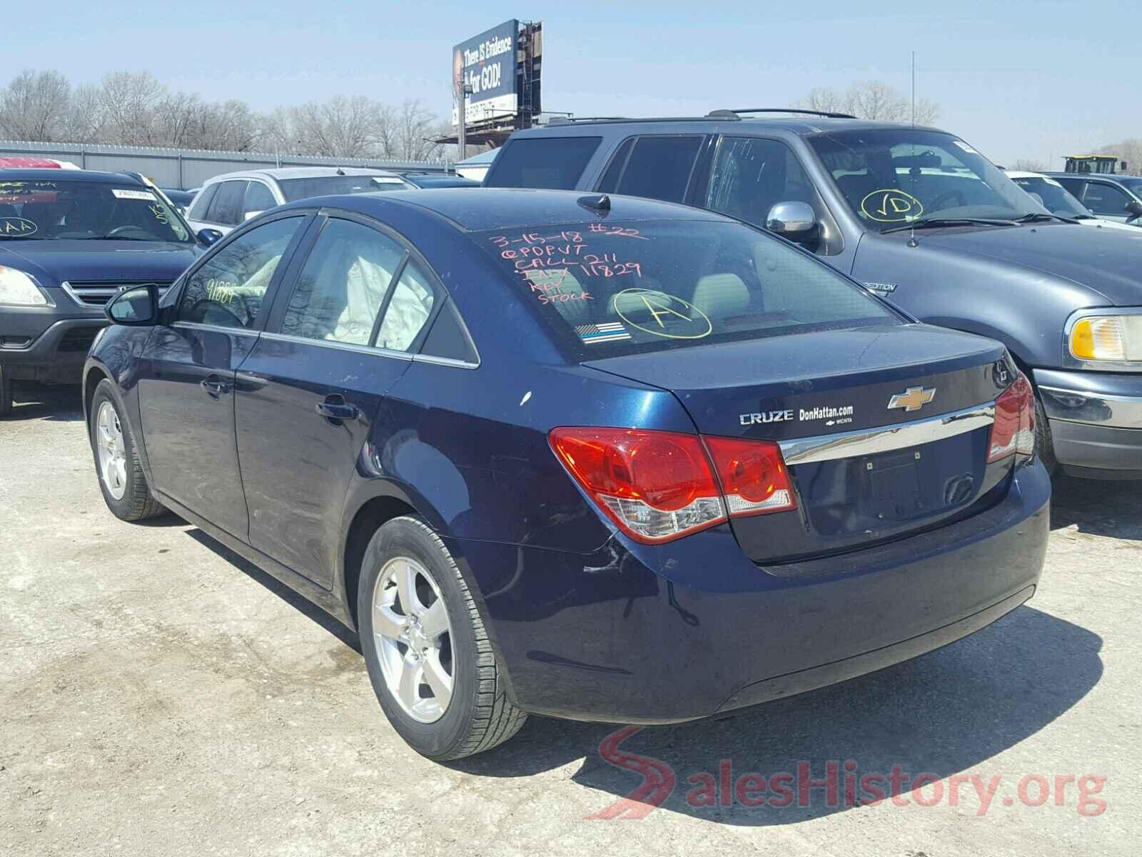 5XXGV4L28JG206249 2011 CHEVROLET CRUZE