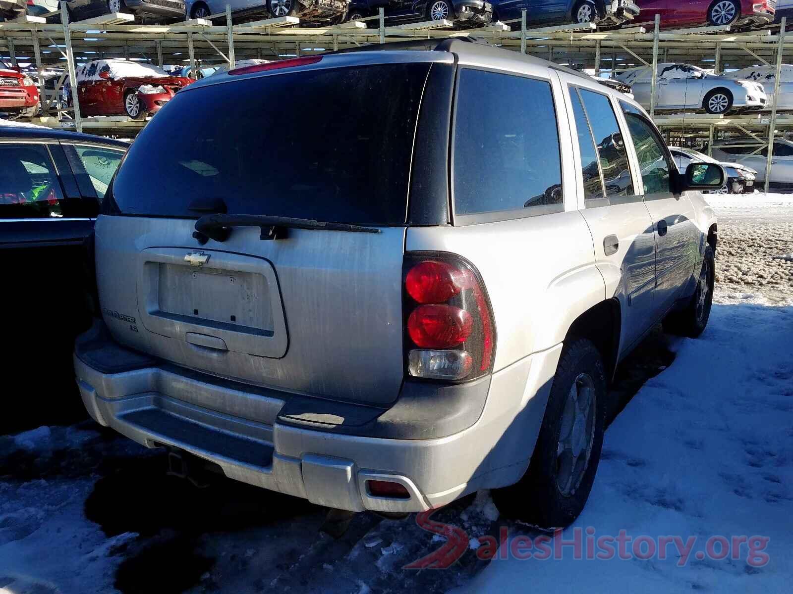 5NPE34AF0JH688951 2008 CHEVROLET TRAILBLAZE