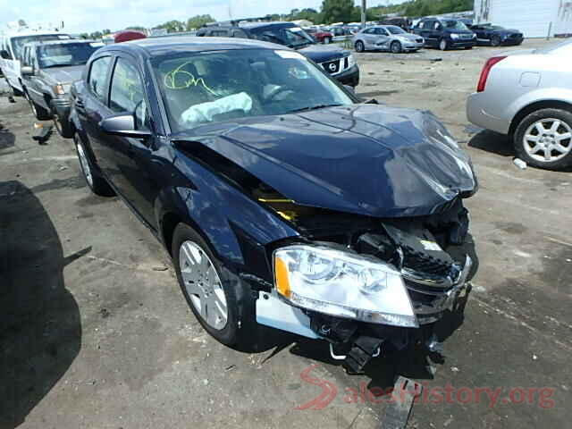 5NPE34AF7JH655445 2012 DODGE AVENGER