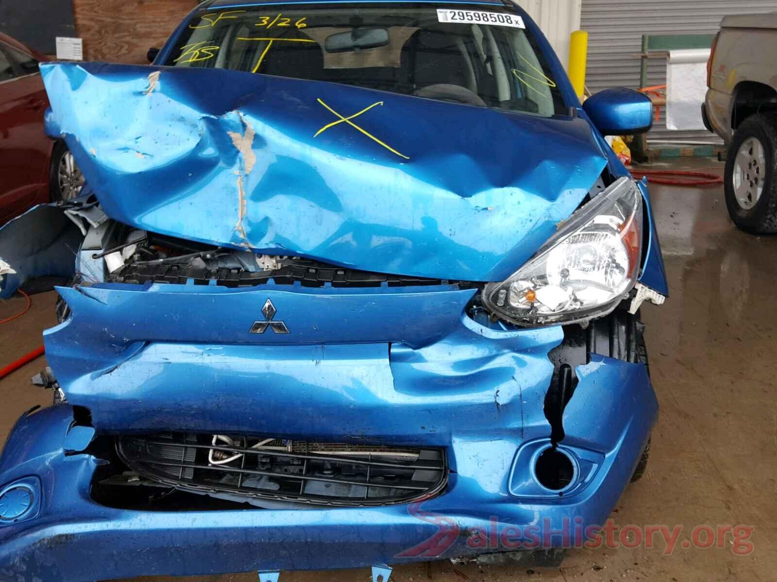 3VW2B7AJ5HM385399 2014 MITSUBISHI MIRAGE