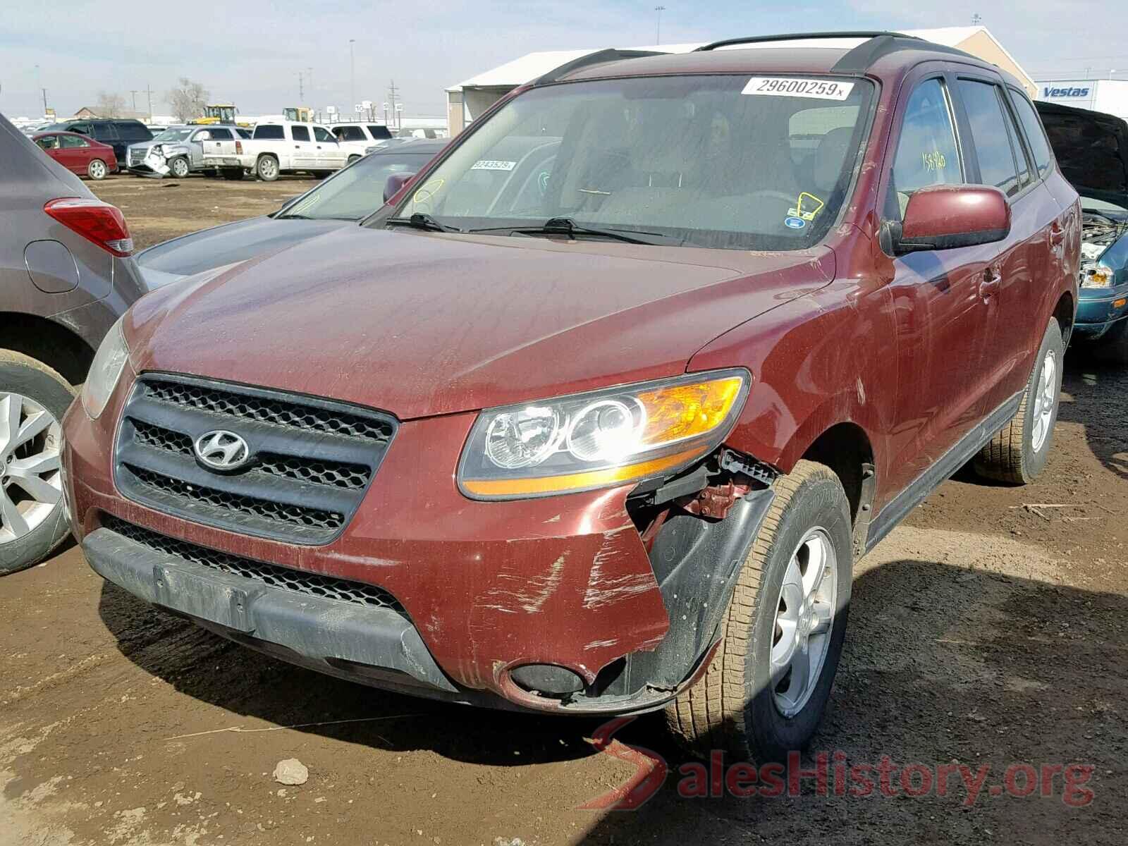 2T1BURHE8GC551584 2008 HYUNDAI SANTA FE