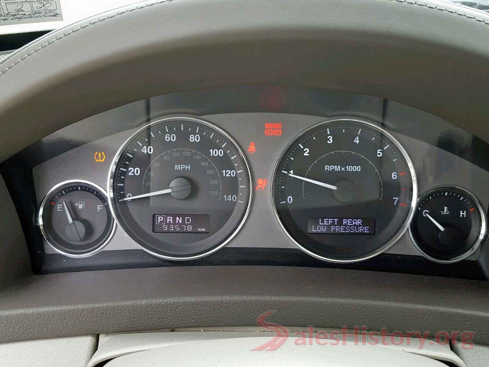 4T1B11HKXKU222862 2009 JEEP GRAND CHER