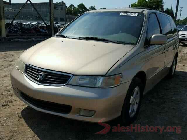 4T1B21HK2KU010017 2001 HONDA ODYSSEY