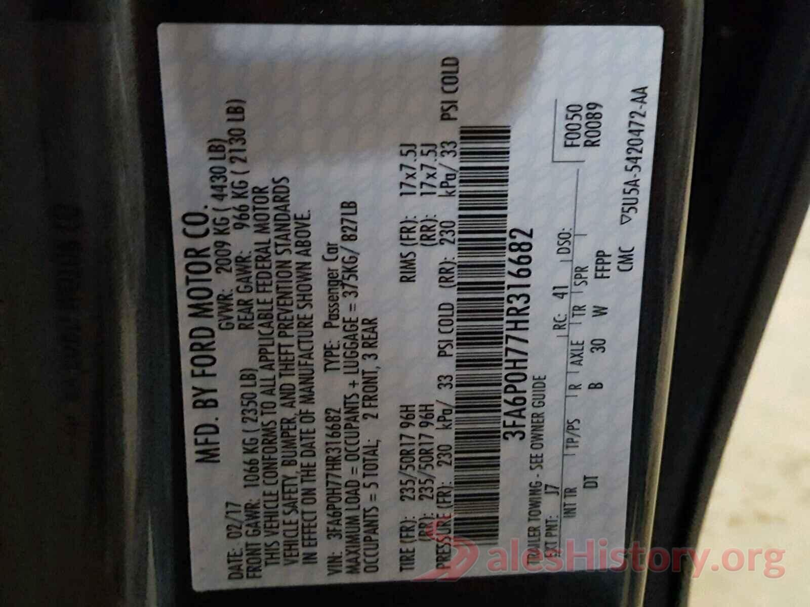 3N1CP5CU5JL512980 2017 FORD FUSION