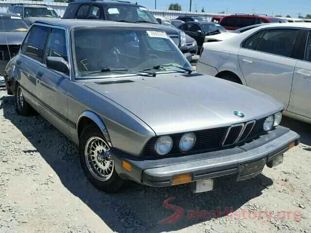 2HGFC2F5XJH593574 1987 BMW 5 SERIES