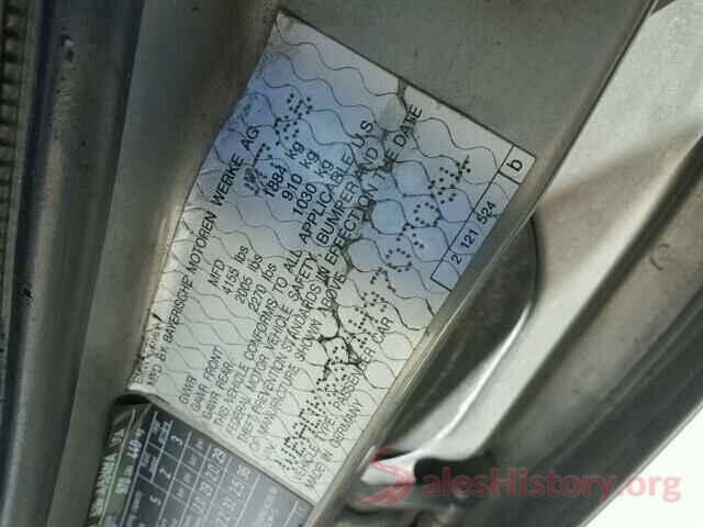 2HGFC2F5XJH593574 1987 BMW 5 SERIES