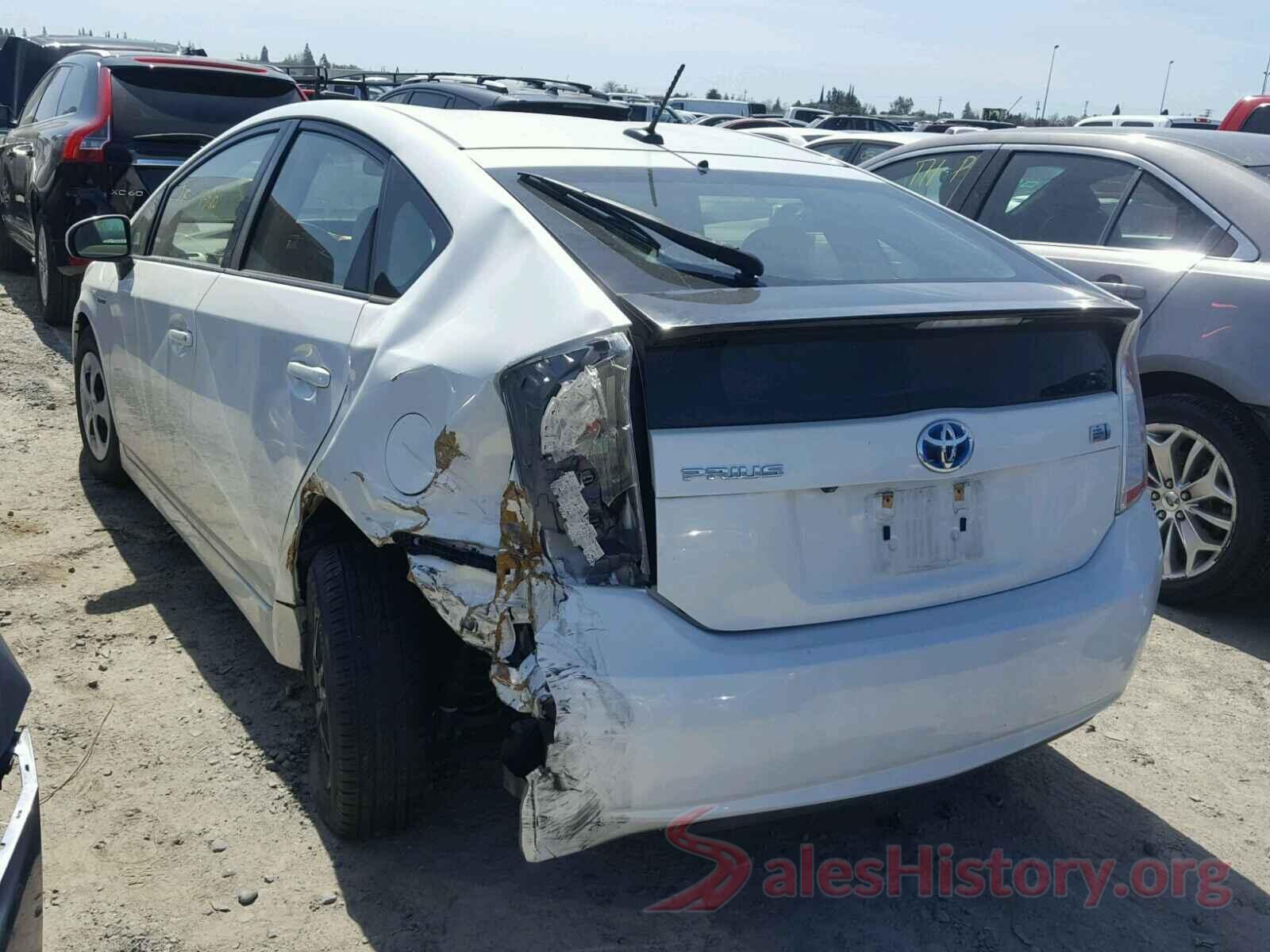 2T3J1RFV1LC095808 2012 TOYOTA PRIUS