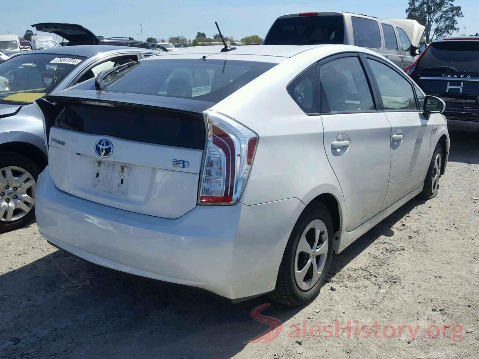 2T3J1RFV1LC095808 2012 TOYOTA PRIUS