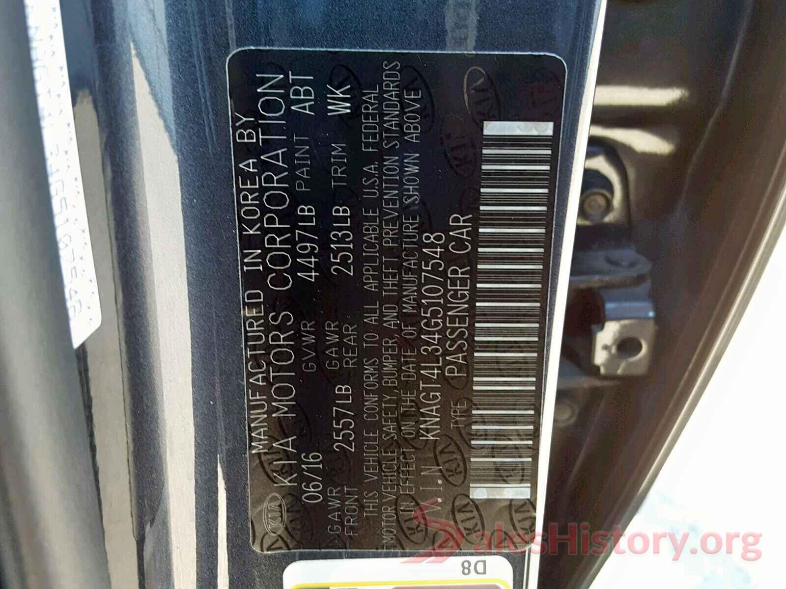 5YJYGDEE3MF096725 2016 KIA OPTIMA