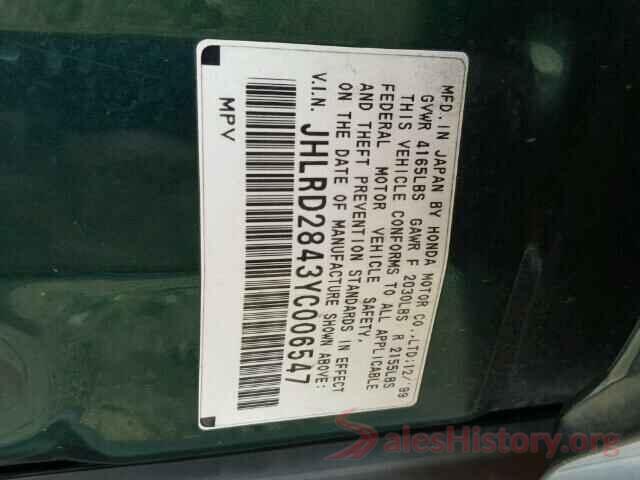 5NPEH4J2XLH029602 2000 HONDA CRV