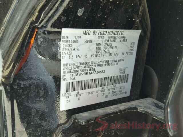 3N1AB7AP7KY278425 2010 FORD F250