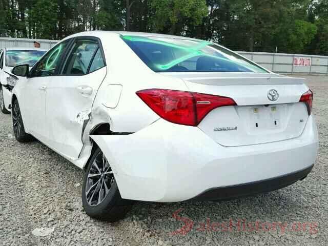 2T3LWRFV6LW092430 2017 TOYOTA COROLLA