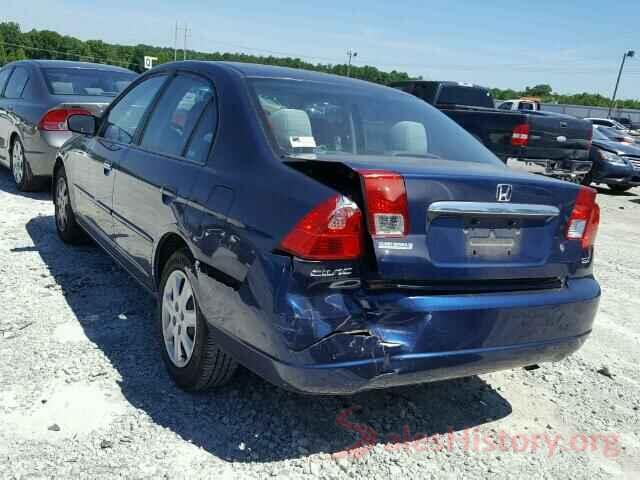 JTDKAMFP9M3169519 2003 HONDA CIVIC