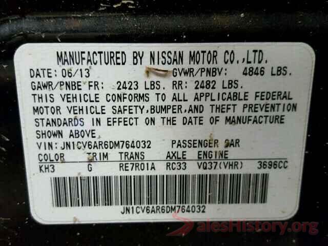 3TMCZ5AN9KM204855 2013 INFINITI G37