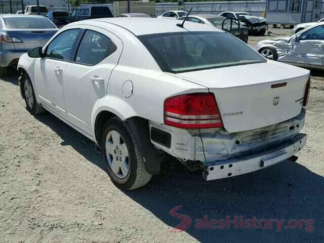 5YFBURHE5GP515531 2010 DODGE AVENGER