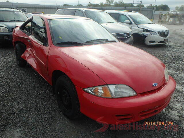 1FDRF3B67KED58996 2001 CHEVROLET CAVALIER