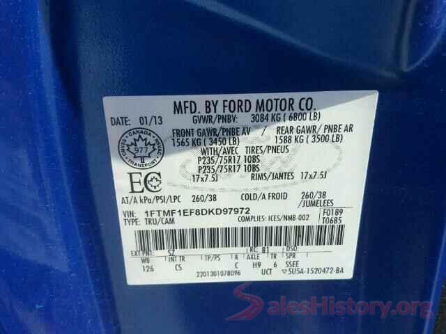 WDDZF4JB0HA241856 2013 FORD F150