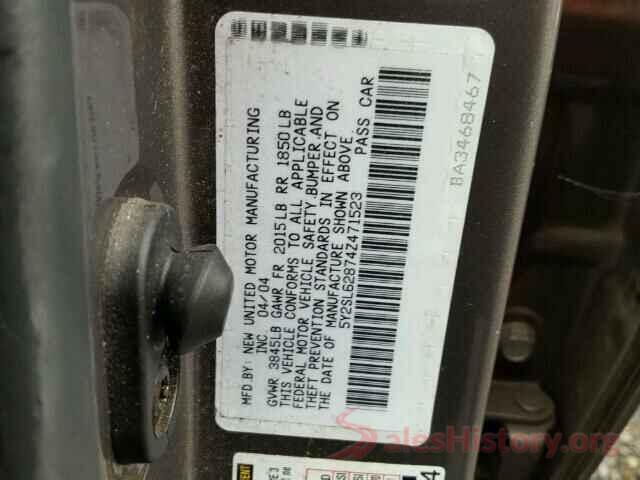 4T1BF1FK5GU160217 2004 PONTIAC VIBE