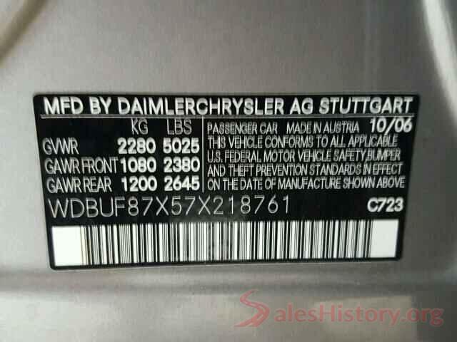 2T1BURHE9JC087857 2007 MERCEDES-BENZ E350