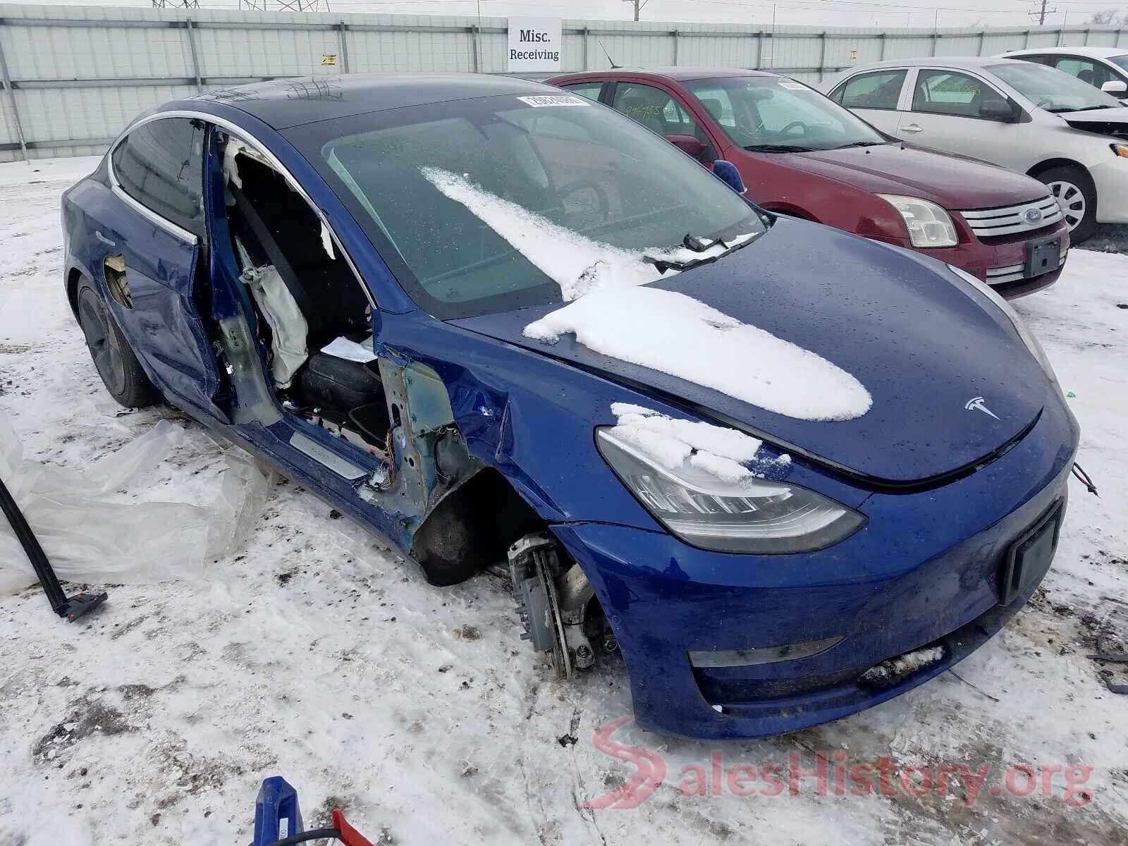 5YJ3E1EB2KF464944 2019 TESLA MODEL 3