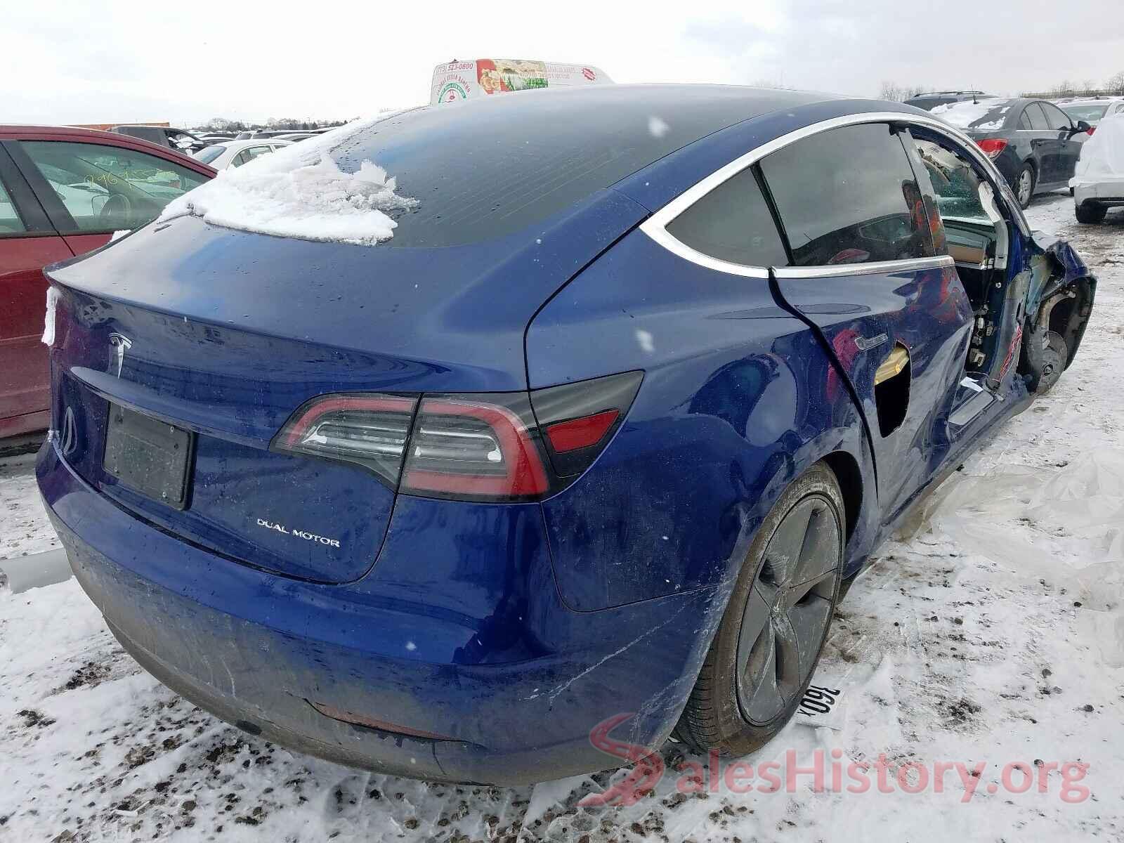 5YJ3E1EB2KF464944 2019 TESLA MODEL 3