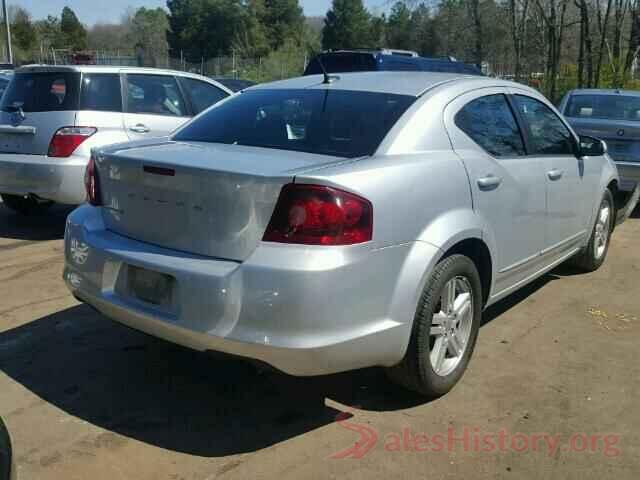 5N1DR2MM7JC663481 2012 DODGE AVENGER