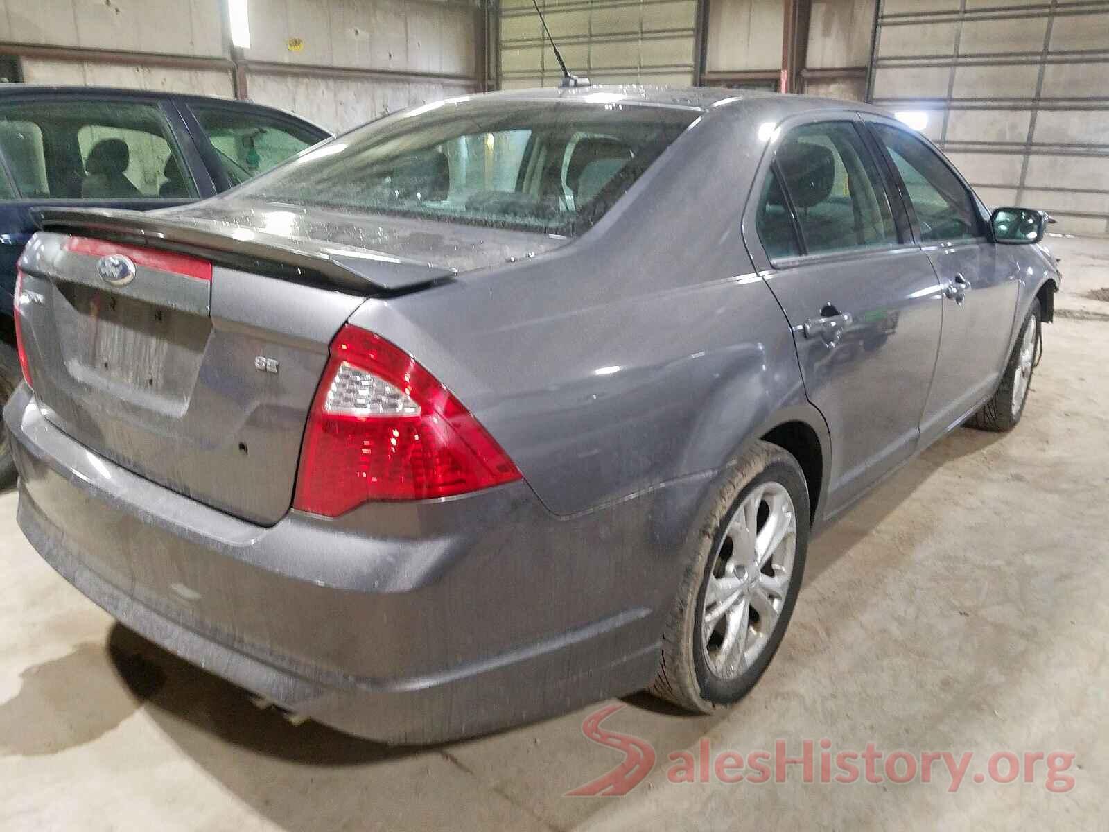 1FM5K8AR8HGC90661 2012 FORD FUSION