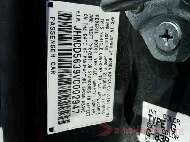 WDDWJ6EB2KF842977 1997 HONDA ACCORD