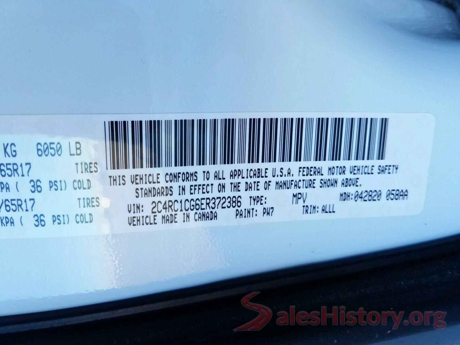 1FTMF1C81GKE52853 2014 CHRYSLER MINIVAN