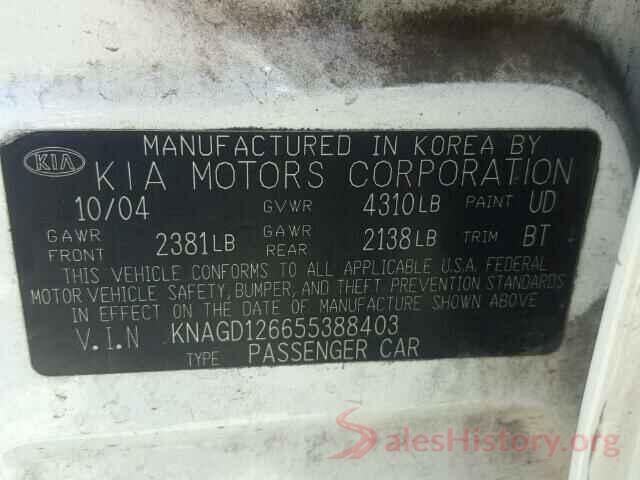 2T1BURHE3GC742555 2005 KIA OPTIMA