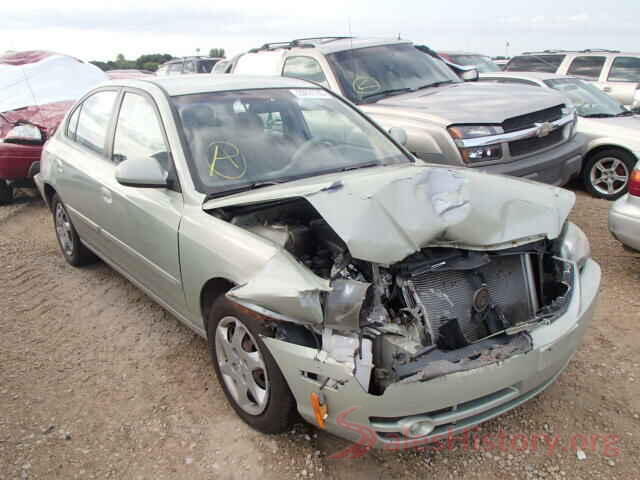 KNDPR3A60H7238412 2004 HYUNDAI ELANTRA