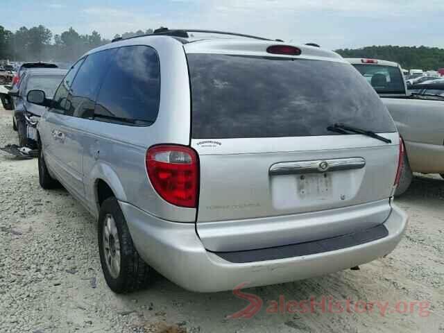 3C4PDCBB0KT718446 2002 CHRYSLER MINIVAN