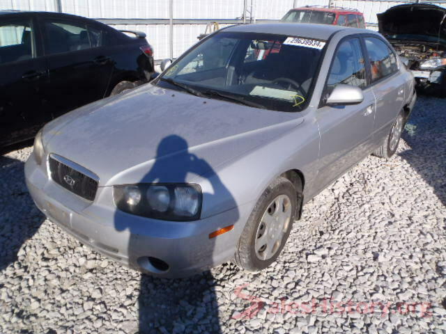 5XXGW4L24GG095480 2001 HYUNDAI ELANTRA