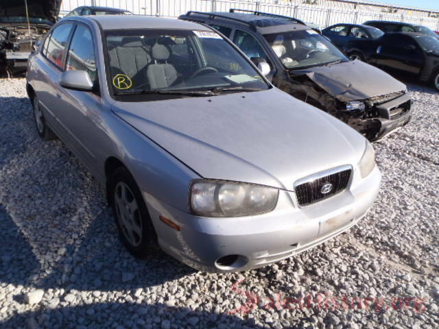 5XXGW4L24GG095480 2001 HYUNDAI ELANTRA