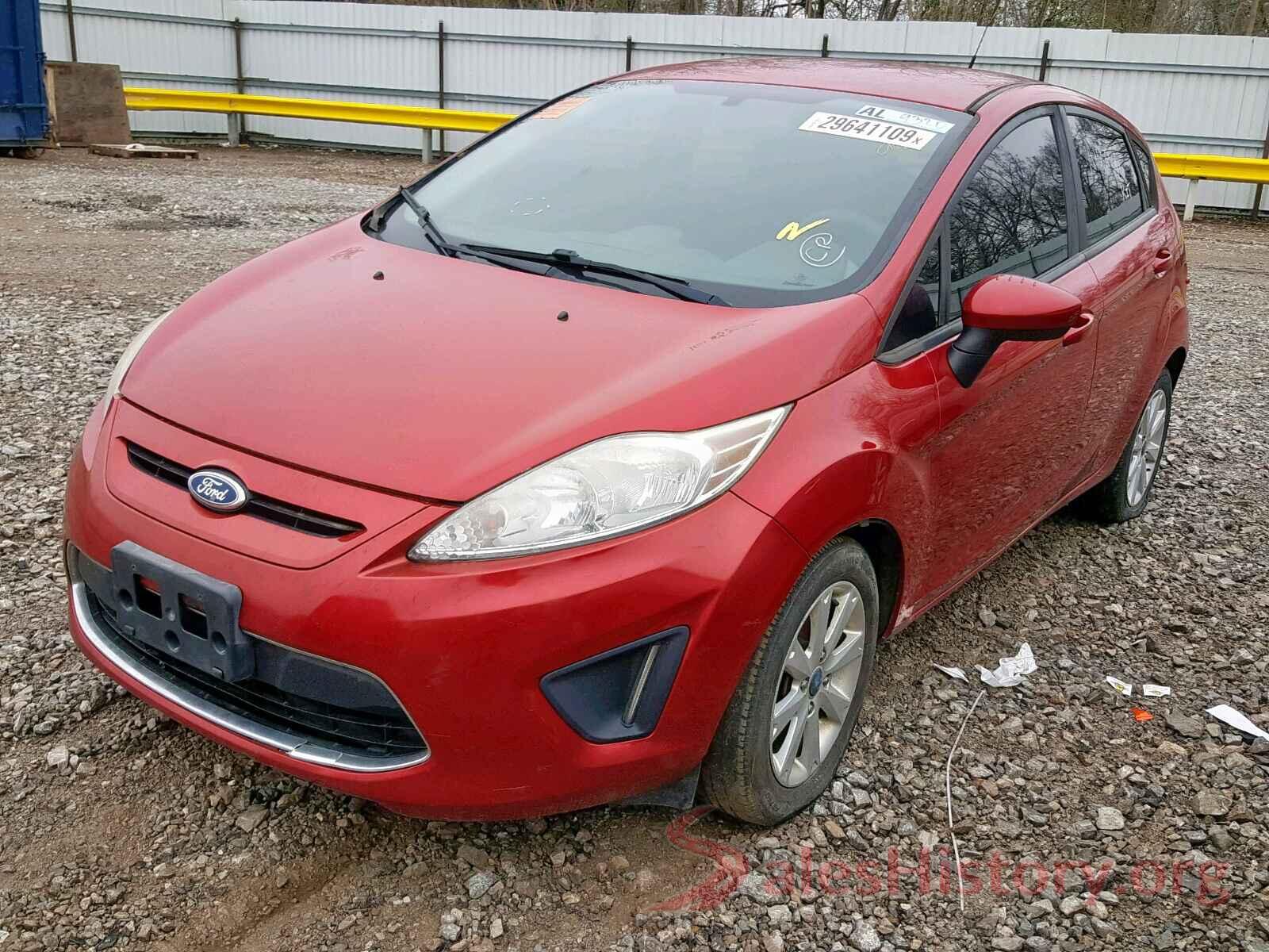 3HGGK5H82KM750615 2011 FORD FIESTA SE