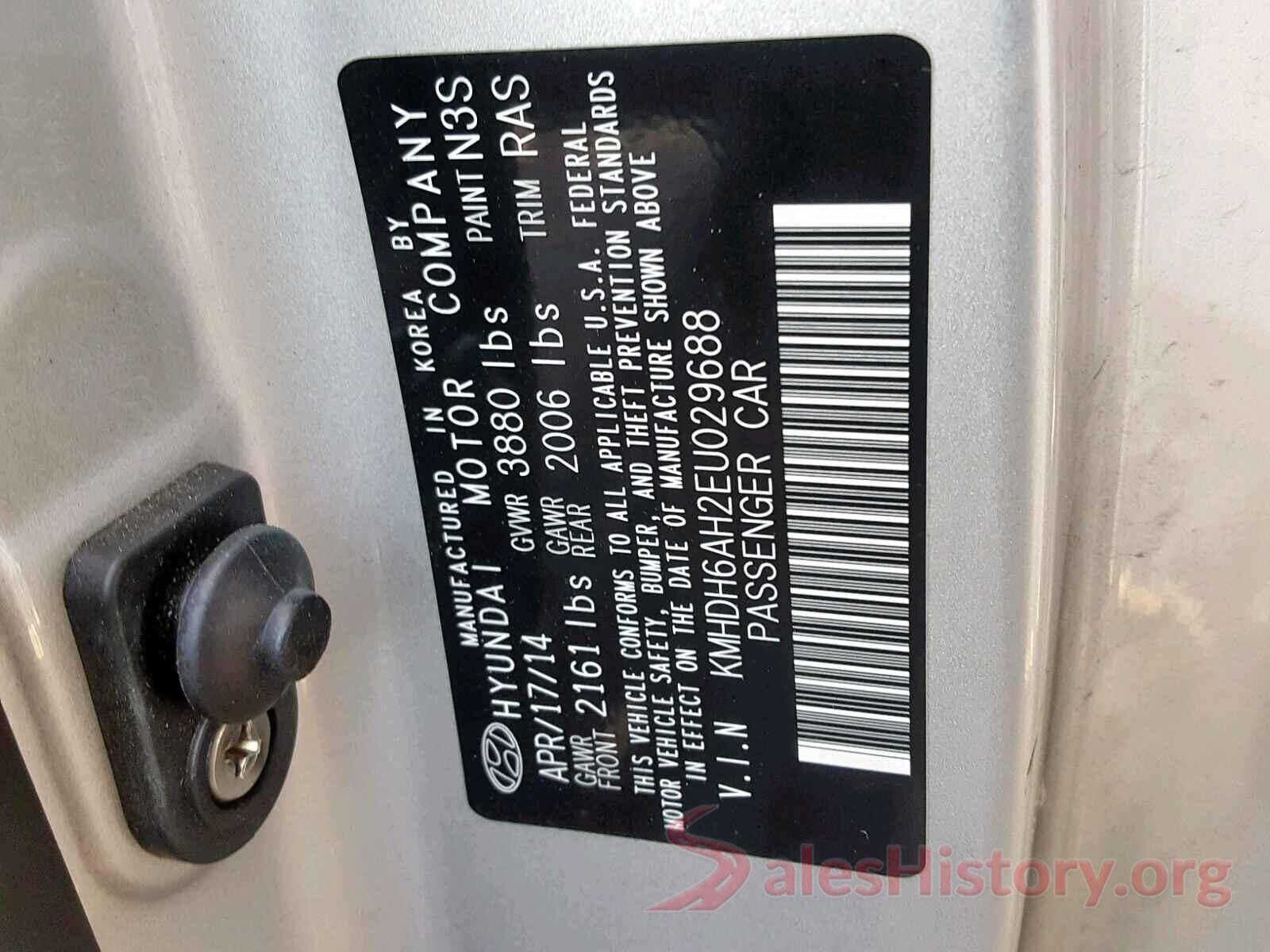 3VW447AU2GM065209 2014 HYUNDAI ELANTRA