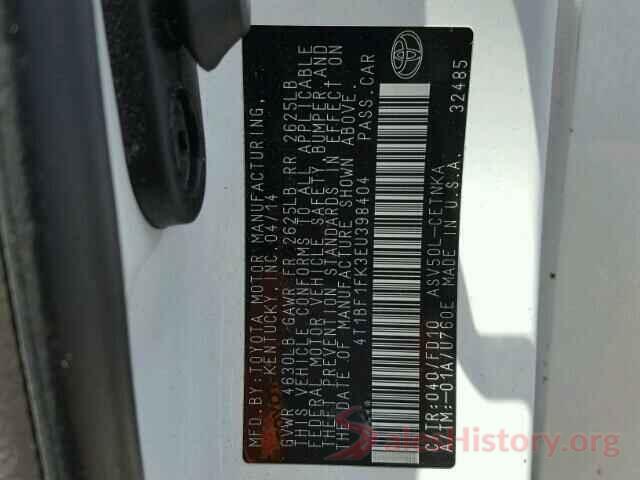 4T1B11HK7JU041135 2014 TOYOTA CAMRY