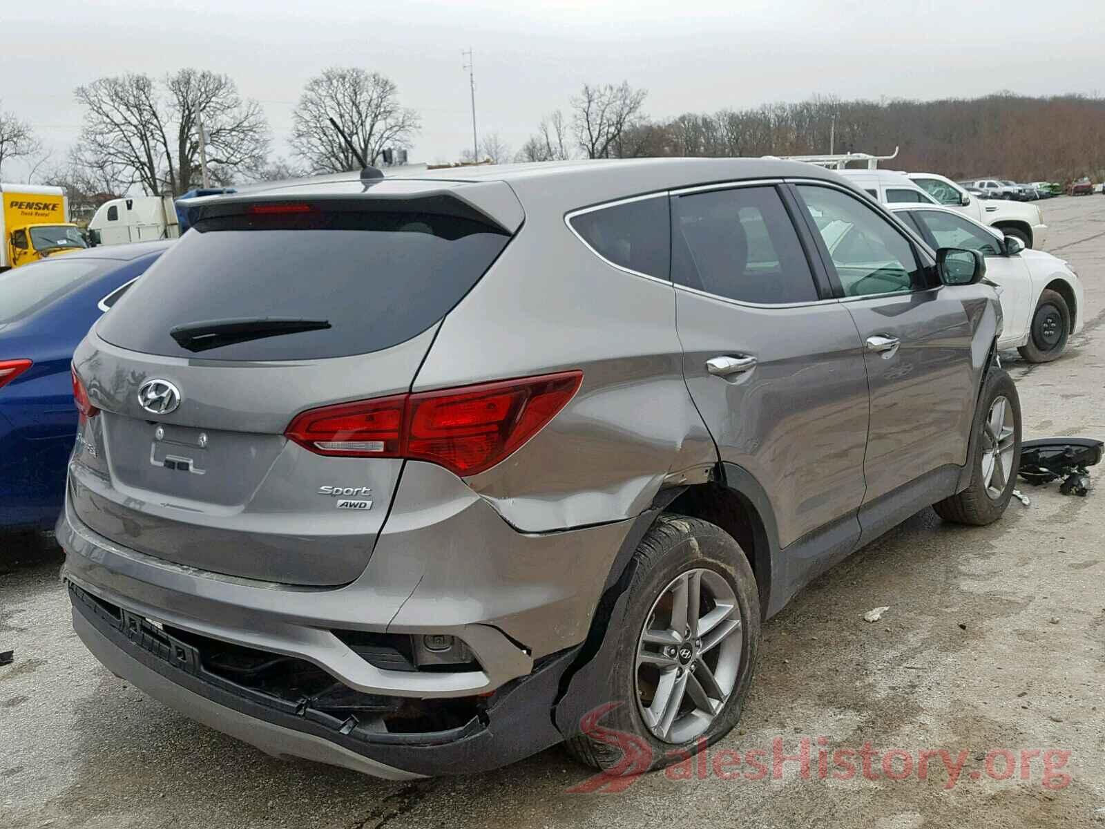 4JGDA0EB5GA627706 2018 HYUNDAI SANTA FE S